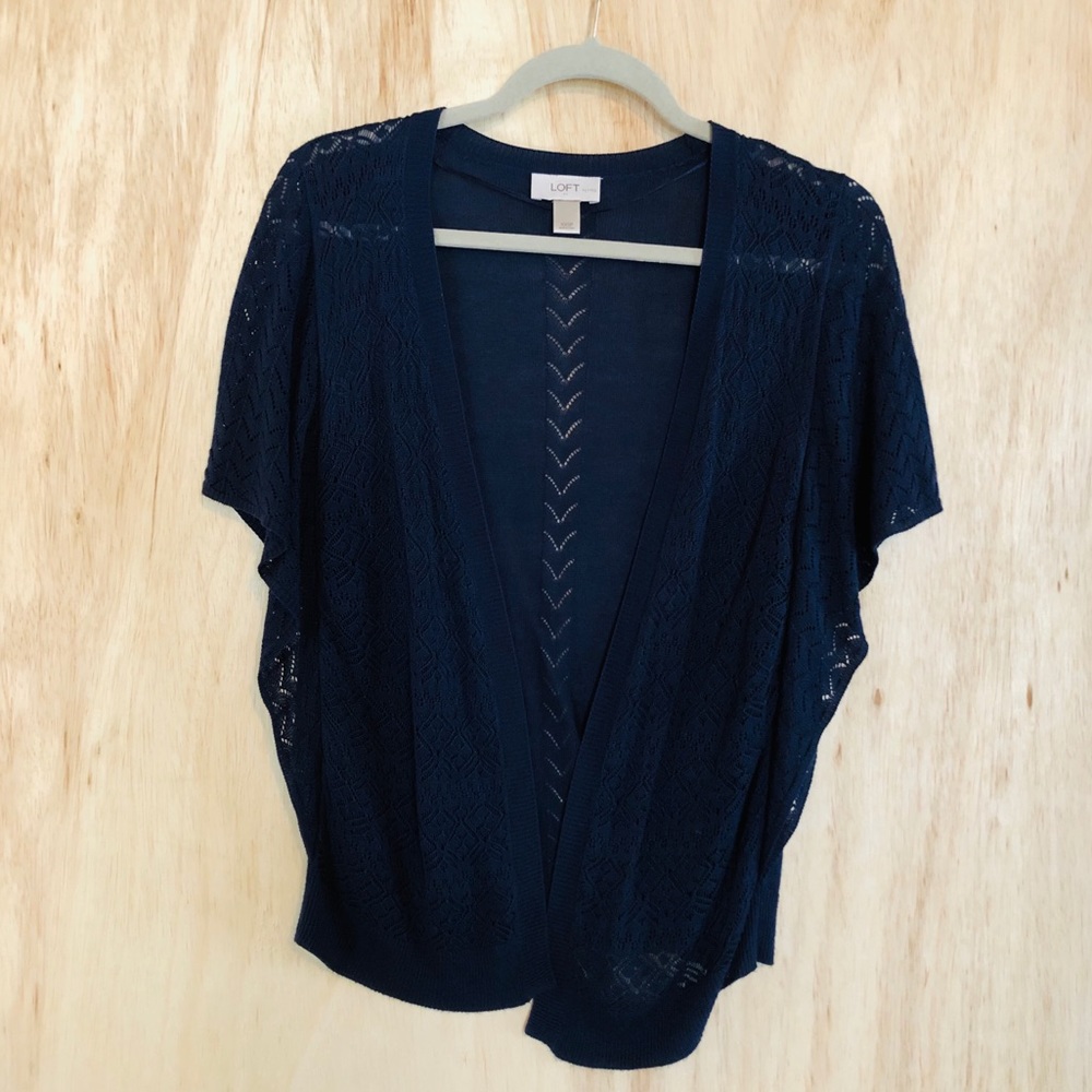 🌀🌀LOFT-Dk Blue Sweater XXSP